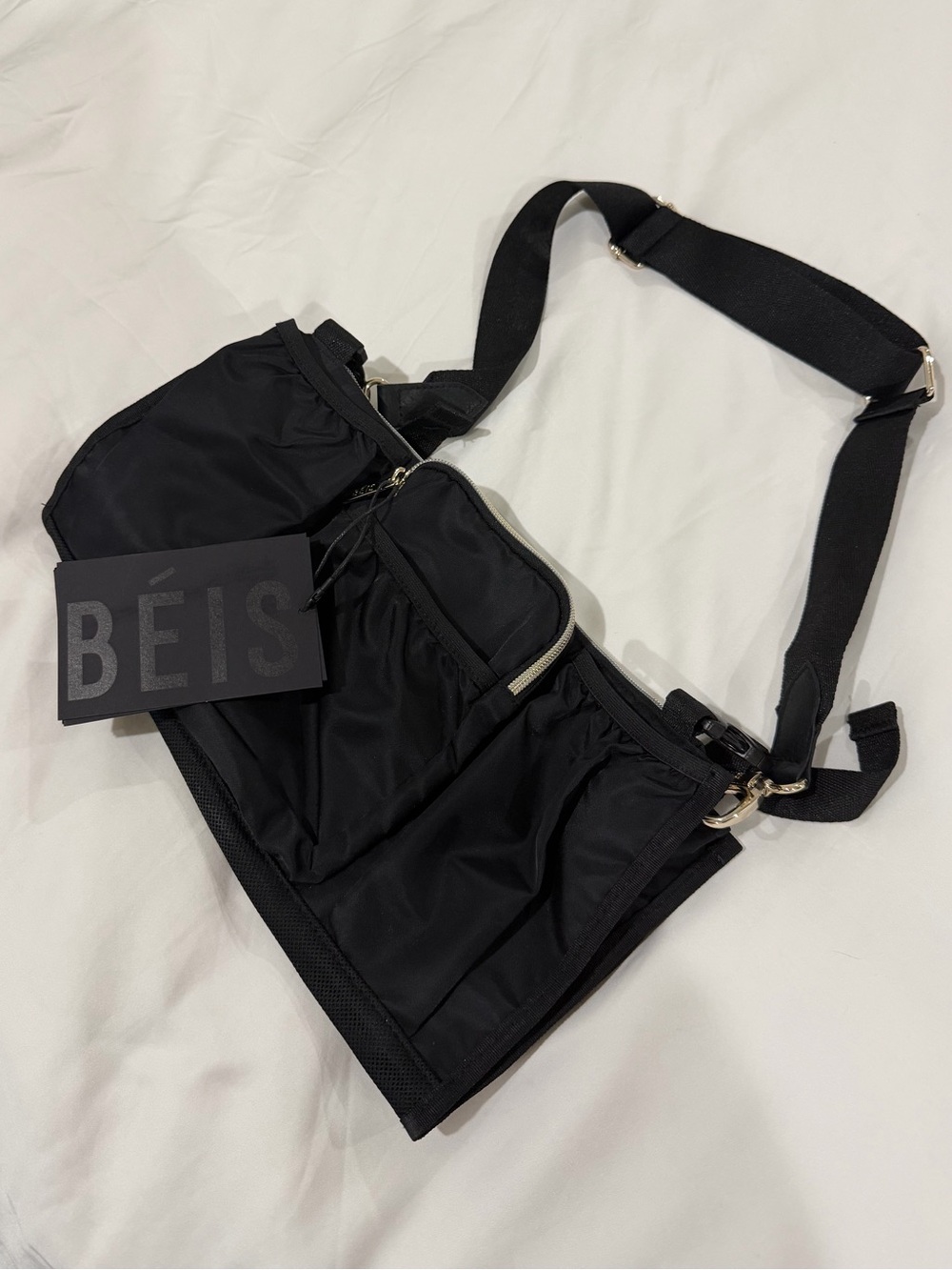 BEIS Black Crossbody Bag